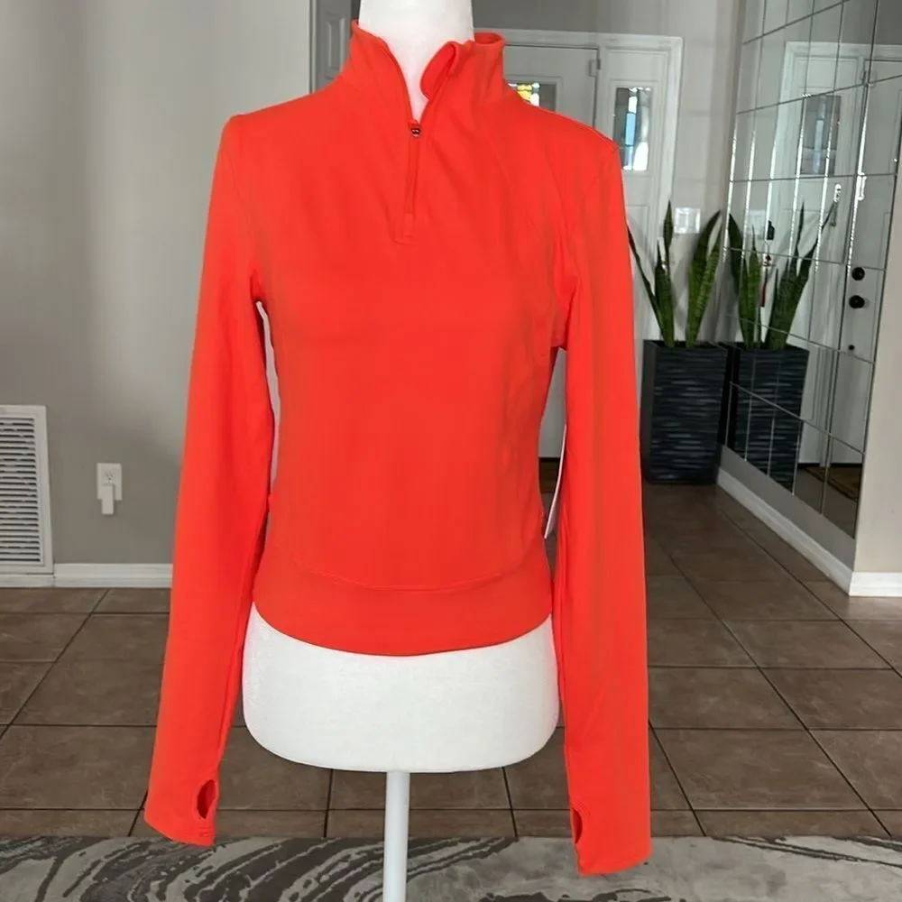 Yogalicious Lux Womenâs Crosstrain Everyday LongâSleeve 3/4 Zip Jacket T⌠- Picture 4 of 16